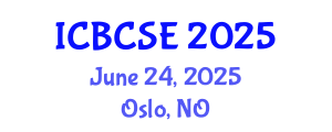 International Conference on Biological and Chemical Systems Engineering (ICBCSE) June 24, 2025 - Oslo, Norway