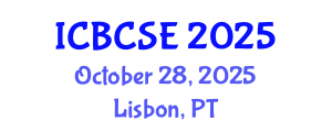 International Conference on Biological and Chemical Systems Engineering (ICBCSE) October 28, 2025 - Lisbon, Portugal