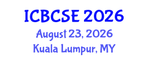 International Conference on Biological and Chemical Systems Engineering (ICBCSE) August 23, 2026 - Kuala Lumpur, Malaysia