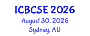 International Conference on Biological and Chemical Systems Engineering (ICBCSE) August 30, 2026 - Sydney, Australia