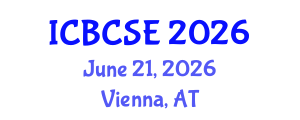 International Conference on Biological and Chemical Systems Engineering (ICBCSE) June 21, 2026 - Vienna, Austria