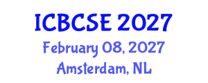International Conference on Biological and Chemical Systems Engineering (ICBCSE) February 08, 2027 - Amsterdam, Netherlands International Conference on Biological and Chemical Systems Engineering (ICBCSE) February 08, 2027 - Amsterdam, Netherlands
