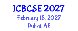 International Conference on Biological and Chemical Systems Engineering (ICBCSE) February 15, 2027 - Dubai, United Arab Emirates International Conference on Biological and Chemical Systems Engineering (ICBCSE) February 15, 2027 - Dubai, United Arab Emirates