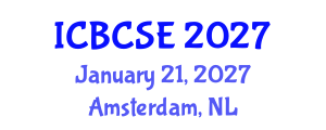 International Conference on Biological and Chemical Systems Engineering (ICBCSE) January 21, 2027 - Amsterdam, Netherlands International Conference on Biological and Chemical Systems Engineering (ICBCSE) January 21, 2027 - Amsterdam, Netherlands