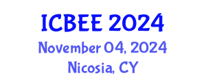 International Conference on Biological and Ecological Engineering (ICBEE) November 04, 2024 - Nicosia, Cyprus