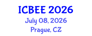 International Conference on Biological and Ecological Engineering (ICBEE) July 08, 2026 - Prague, Czechia