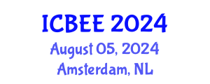 International Conference on Biological and Environmental Engineering (ICBEE) August 05, 2024 - Amsterdam, Netherlands