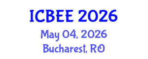 International Conference on Biological and Environmental Engineering (ICBEE) May 04, 2026 - Bucharest, Romania International Conference on Biological and Environmental Engineering (ICBEE) May 04, 2026 - Bucharest, Romania