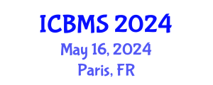 International Conference on Biological and Medical Sciences (ICBMS) May 16, 2024 - Paris, France
