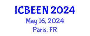 International Conference on Biological Ecosystems and Ecological Networks (ICBEEN) May 16, 2024 - Paris, France