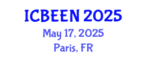 International Conference on Biological Ecosystems and Ecological Networks (ICBEEN) May 17, 2025 - Paris, France