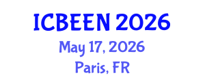 International Conference on Biological Ecosystems and Ecological Networks (ICBEEN) May 17, 2026 - Paris, France