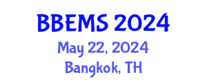 International Conference on Biological, Environmental & Medical Sciences (BBEMS) May 22, 2024 - Bangkok, Thailand