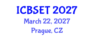International Conference on Biological Science, Engineering and Technology (ICBSET) March 22, 2027 - Prague, Czechia International Conference on Biological Science, Engineering and Technology (ICBSET) March 22, 2027 - Prague, Czechia