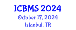 International Conference on Biology and Medical Sciences (ICBMS) October 17, 2024 - Istanbul, Turkey