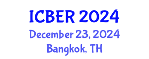 International Conference on Biology Education and Research (ICBER) December 23, 2024 - Bangkok, Thailand