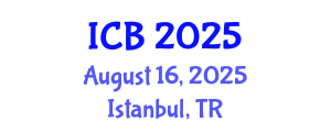 International Conference on Biology (ICB) August 16, 2025 - Istanbul, Turkey