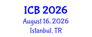 International Conference on Biology (ICB) August 16, 2026 - Istanbul, Turkey