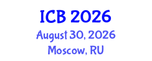 International Conference on Biology (ICB) August 30, 2026 - Moscow, Russia