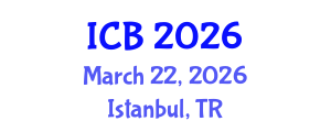 International Conference on Biology (ICB) March 22, 2026 - Istanbul, Turkey