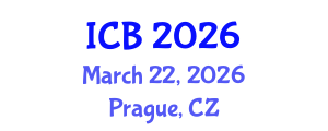 International Conference on Biology (ICB) March 22, 2026 - Prague, Czechia