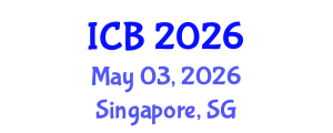 International Conference on Biology (ICB) May 03, 2026 - Singapore, Singapore