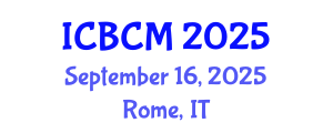 International Conference on Biomarkers and Clinical Medicine (ICBCM) September 16, 2025 - Rome, Italy