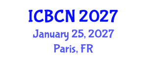 International Conference on Biomaterials, Colloids and Nanomedicine (ICBCN) January 25, 2027 - Paris, France International Conference on Biomaterials, Colloids and Nanomedicine (ICBCN) January 25, 2027 - Paris, France