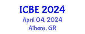 International Conference on Biomaterials Engineering (ICBE) April 04, 2024 - Athens, Greece