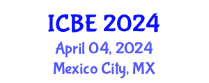 International Conference on Biomaterials Engineering (ICBE) April 04, 2024 - Mexico City, Mexico