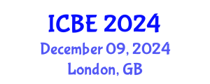 International Conference on Biomaterials Engineering (ICBE) December 09, 2024 - London, United Kingdom