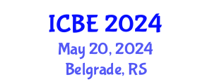 International Conference on Biomaterials Engineering (ICBE) May 20, 2024 - Belgrade, Serbia