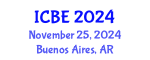 International Conference on Biomaterials Engineering (ICBE) November 25, 2024 - Buenos Aires, Argentina
