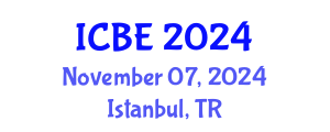 International Conference on Biomaterials Engineering (ICBE) November 07, 2024 - Istanbul, Turkey