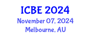 International Conference on Biomaterials Engineering (ICBE) November 07, 2024 - Melbourne, Australia