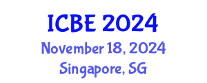 International Conference on Biomaterials Engineering (ICBE) November 18, 2024 - Singapore, Singapore