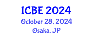 International Conference on Biomaterials Engineering (ICBE) October 28, 2024 - Osaka, Japan
