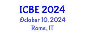 International Conference on Biomaterials Engineering (ICBE) October 10, 2024 - Rome, Italy