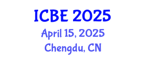 International Conference on Biomaterials Engineering (ICBE) April 15, 2025 - Chengdu, China