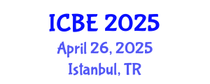 International Conference on Biomaterials Engineering (ICBE) April 26, 2025 - Istanbul, Turkey