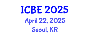 International Conference on Biomaterials Engineering (ICBE) April 22, 2025 - Seoul, Republic of Korea