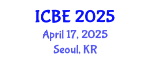 International Conference on Biomaterials Engineering (ICBE) April 22, 2025 - Seoul, Republic of Korea