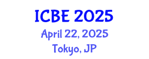 International Conference on Biomaterials Engineering (ICBE) April 22, 2025 - Tokyo, Japan