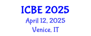 International Conference on Biomaterials Engineering (ICBE) April 12, 2025 - Venice, Italy