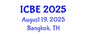 International Conference on Biomaterials Engineering (ICBE) August 19, 2025 - Bangkok, Thailand