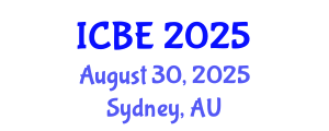 International Conference on Biomaterials Engineering (ICBE) August 30, 2025 - Sydney, Australia