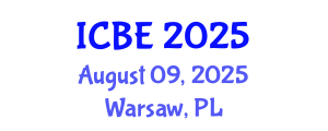 International Conference on Biomaterials Engineering (ICBE) August 09, 2025 - Warsaw, Poland