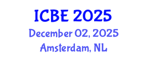International Conference on Biomaterials Engineering (ICBE) December 02, 2025 - Amsterdam, Netherlands