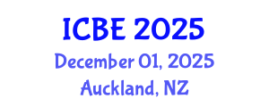International Conference on Biomaterials Engineering (ICBE) December 01, 2025 - Auckland, New Zealand