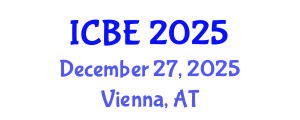International Conference on Biomaterials Engineering (ICBE) December 27, 2025 - Vienna, Austria